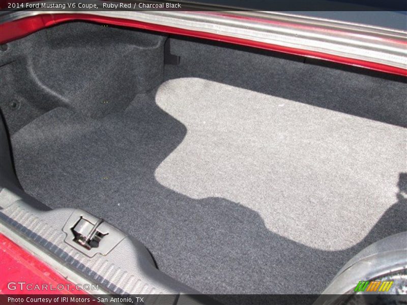Ruby Red / Charcoal Black 2014 Ford Mustang V6 Coupe