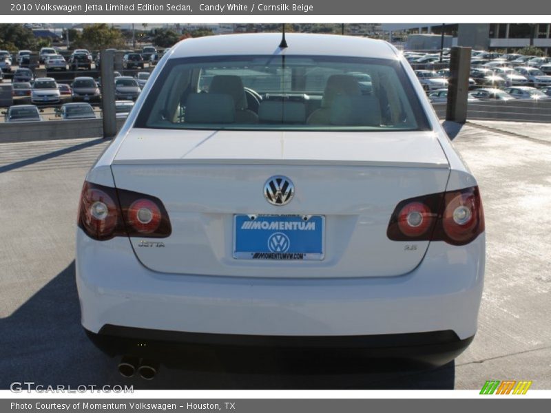 Candy White / Cornsilk Beige 2010 Volkswagen Jetta Limited Edition Sedan