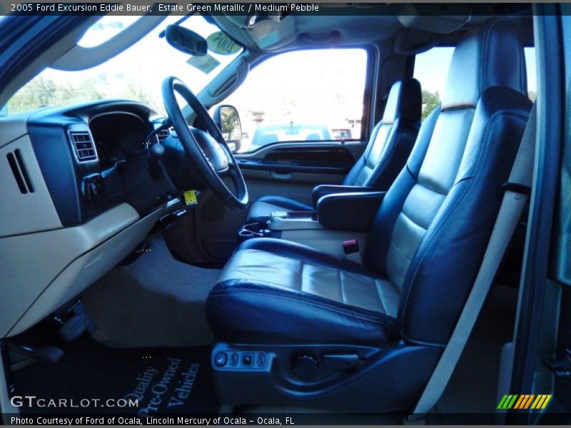 Front Seat of 2005 Excursion Eddie Bauer