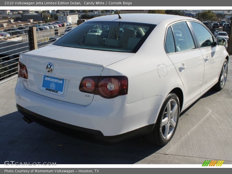Candy White / Cornsilk Beige 2010 Volkswagen Jetta Limited Edition Sedan