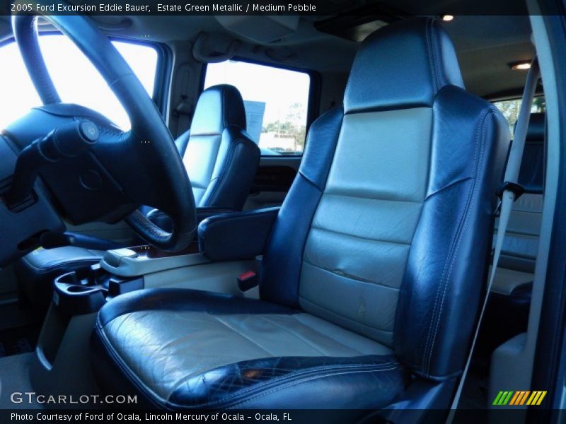 Estate Green Metallic / Medium Pebble 2005 Ford Excursion Eddie Bauer