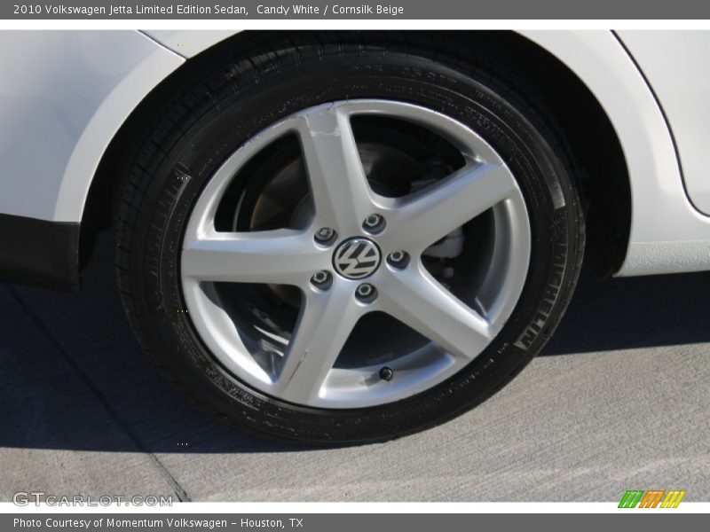 Candy White / Cornsilk Beige 2010 Volkswagen Jetta Limited Edition Sedan