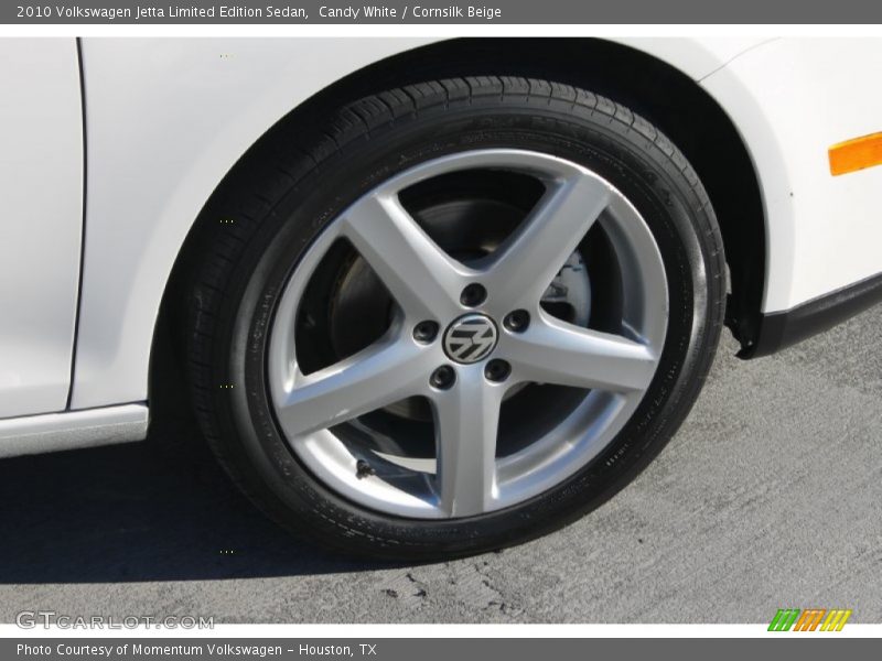 Candy White / Cornsilk Beige 2010 Volkswagen Jetta Limited Edition Sedan
