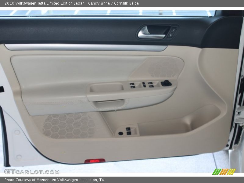 Candy White / Cornsilk Beige 2010 Volkswagen Jetta Limited Edition Sedan