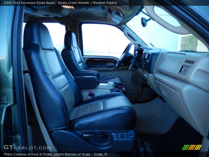 Estate Green Metallic / Medium Pebble 2005 Ford Excursion Eddie Bauer