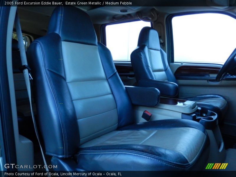 Estate Green Metallic / Medium Pebble 2005 Ford Excursion Eddie Bauer