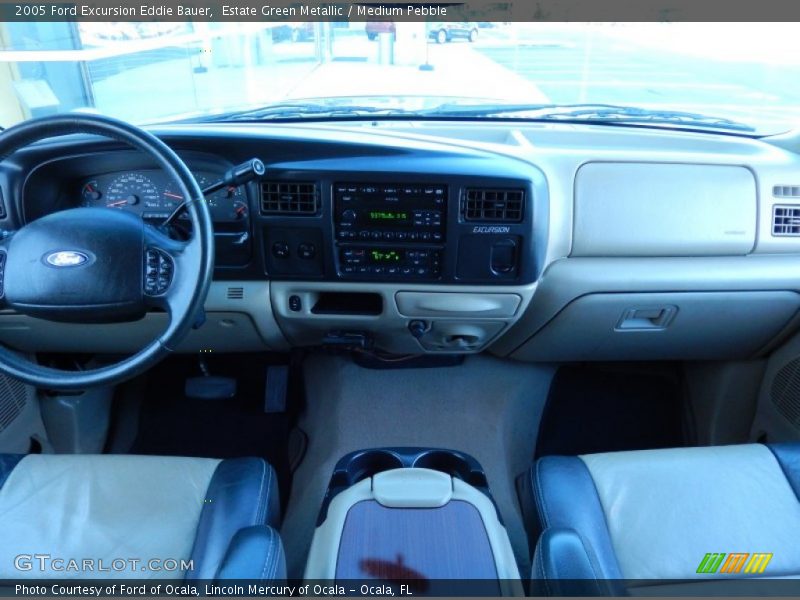 Estate Green Metallic / Medium Pebble 2005 Ford Excursion Eddie Bauer