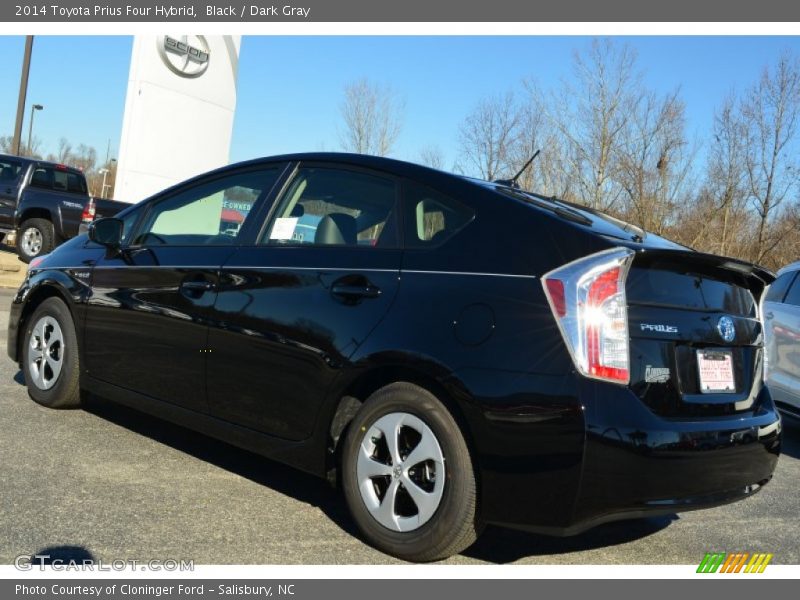 Black / Dark Gray 2014 Toyota Prius Four Hybrid