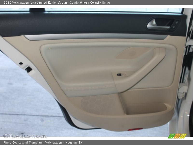 Candy White / Cornsilk Beige 2010 Volkswagen Jetta Limited Edition Sedan
