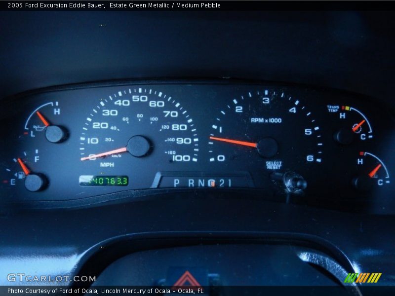  2005 Excursion Eddie Bauer Eddie Bauer Gauges