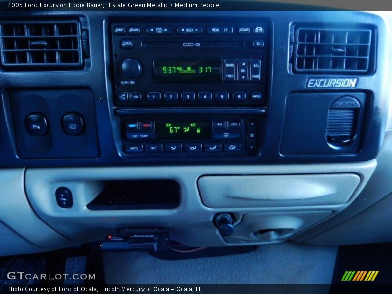 Estate Green Metallic / Medium Pebble 2005 Ford Excursion Eddie Bauer