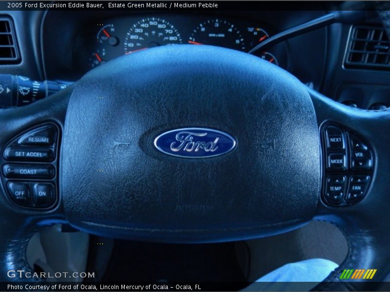 Estate Green Metallic / Medium Pebble 2005 Ford Excursion Eddie Bauer
