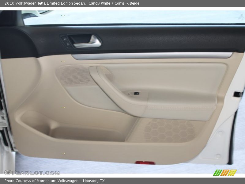 Candy White / Cornsilk Beige 2010 Volkswagen Jetta Limited Edition Sedan
