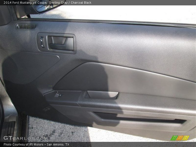 Sterling Gray / Charcoal Black 2014 Ford Mustang V6 Coupe