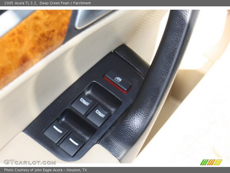 Deep Green Pearl / Parchment 2005 Acura TL 3.2