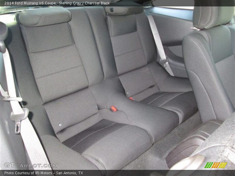 Sterling Gray / Charcoal Black 2014 Ford Mustang V6 Coupe