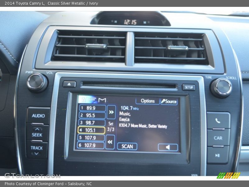 Classic Silver Metallic / Ivory 2014 Toyota Camry L