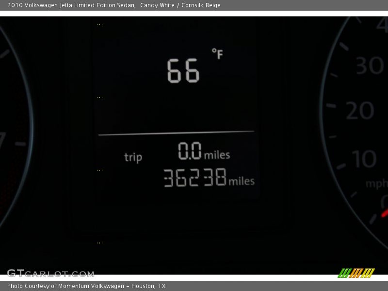 Candy White / Cornsilk Beige 2010 Volkswagen Jetta Limited Edition Sedan