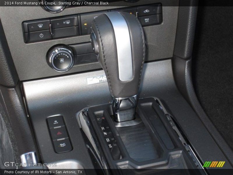 Sterling Gray / Charcoal Black 2014 Ford Mustang V6 Coupe