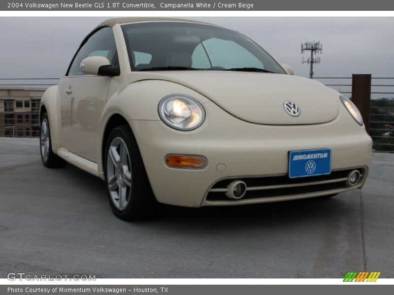 Campanella White / Cream Beige 2004 Volkswagen New Beetle GLS 1.8T Convertible