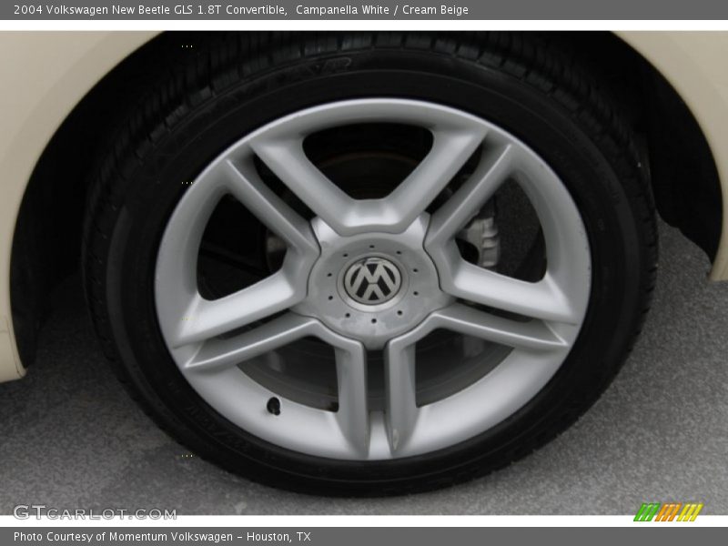 Campanella White / Cream Beige 2004 Volkswagen New Beetle GLS 1.8T Convertible