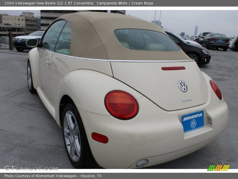 Campanella White / Cream Beige 2004 Volkswagen New Beetle GLS 1.8T Convertible