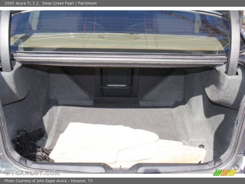 Deep Green Pearl / Parchment 2005 Acura TL 3.2
