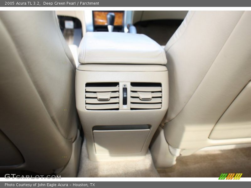 Deep Green Pearl / Parchment 2005 Acura TL 3.2