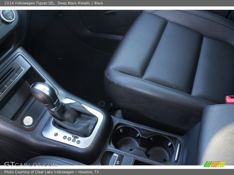 Deep Black Metallic / Black 2014 Volkswagen Tiguan SEL