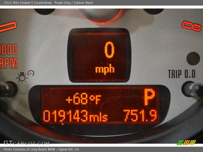 Royal Gray / Carbon Black 2011 Mini Cooper S Countryman