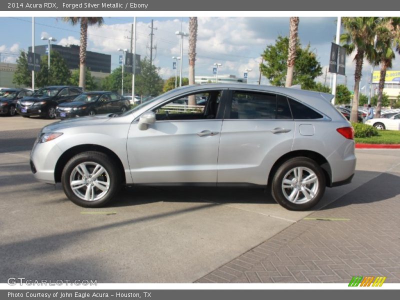 Forged Silver Metallic / Ebony 2014 Acura RDX
