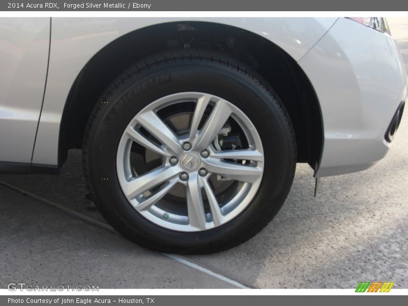 Forged Silver Metallic / Ebony 2014 Acura RDX