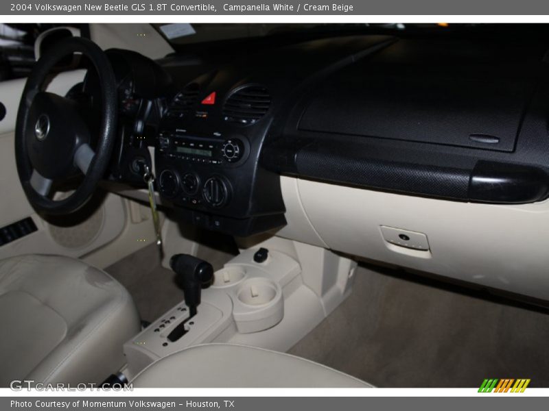 Campanella White / Cream Beige 2004 Volkswagen New Beetle GLS 1.8T Convertible