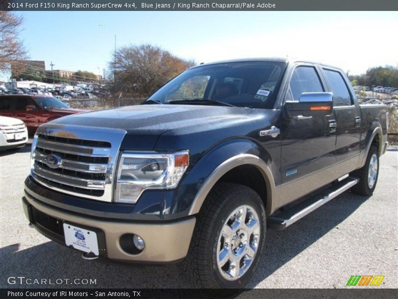 Blue Jeans / King Ranch Chaparral/Pale Adobe 2014 Ford F150 King Ranch SuperCrew 4x4