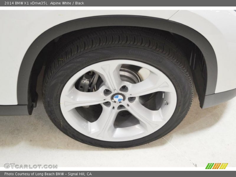 Alpine White / Black 2014 BMW X1 xDrive35i