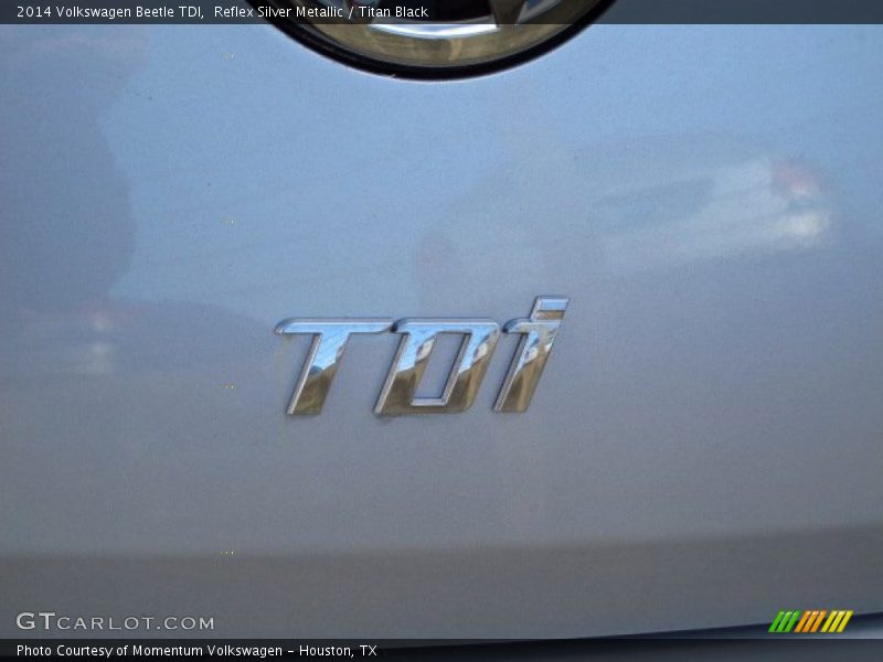 Reflex Silver Metallic / Titan Black 2014 Volkswagen Beetle TDI
