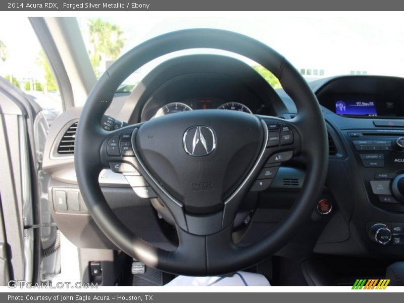 Forged Silver Metallic / Ebony 2014 Acura RDX