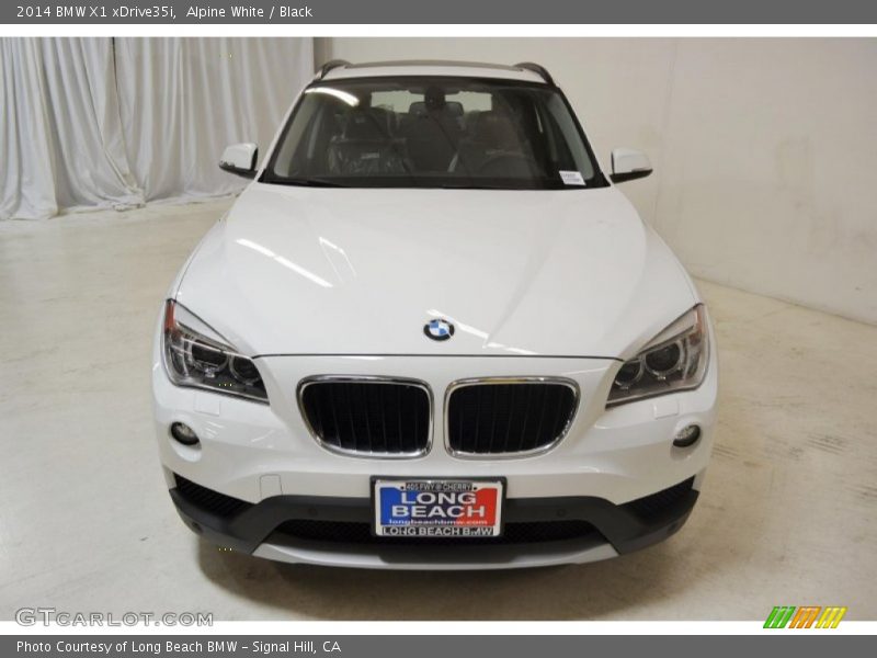 Alpine White / Black 2014 BMW X1 xDrive35i