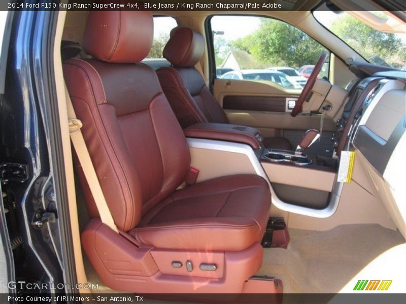 Front Seat of 2014 F150 King Ranch SuperCrew 4x4