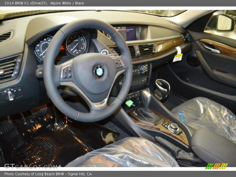 Alpine White / Black 2014 BMW X1 xDrive35i