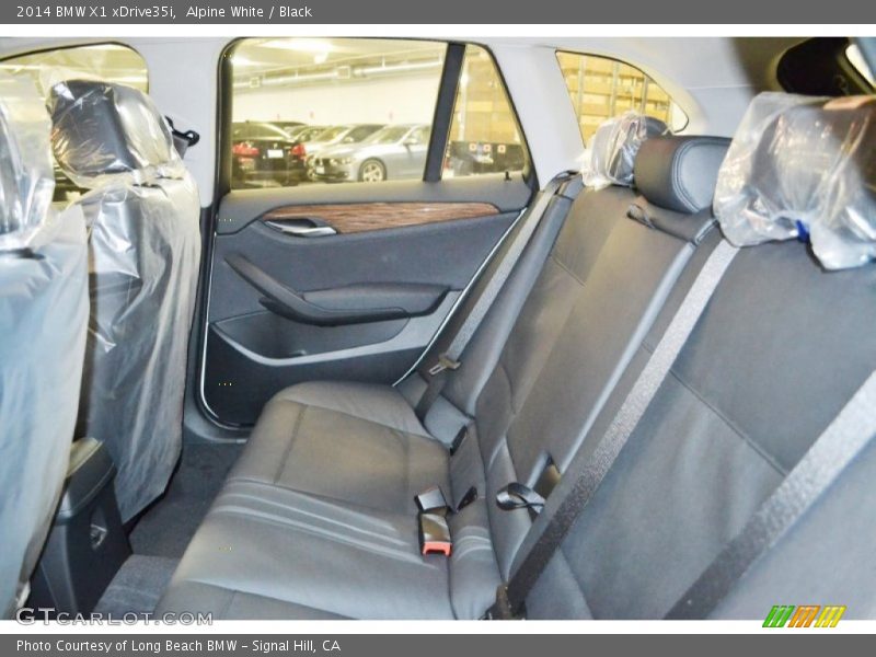 Alpine White / Black 2014 BMW X1 xDrive35i