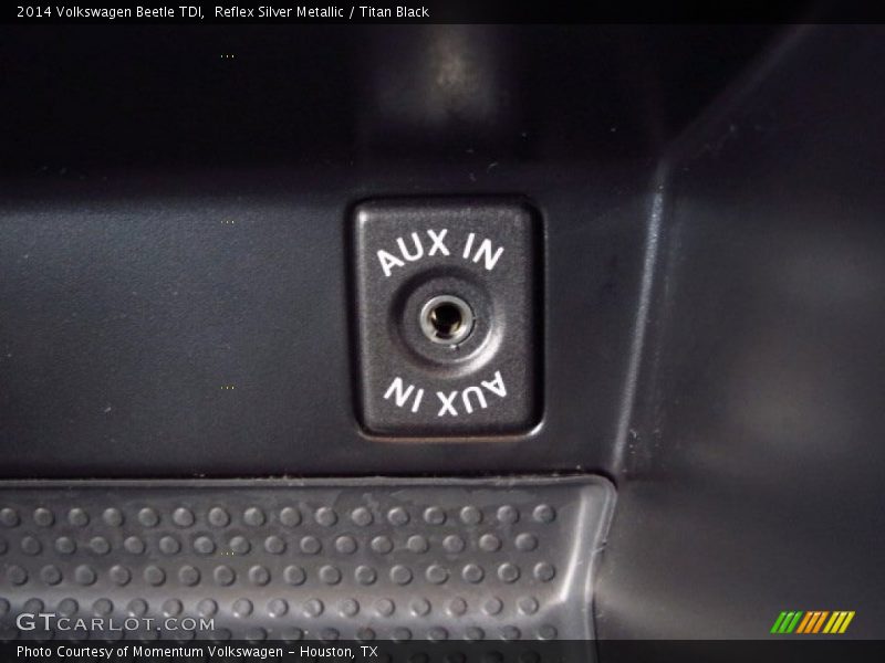 Reflex Silver Metallic / Titan Black 2014 Volkswagen Beetle TDI
