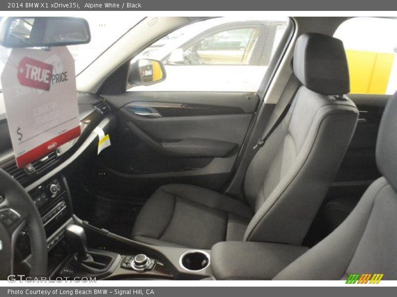 Alpine White / Black 2014 BMW X1 xDrive35i