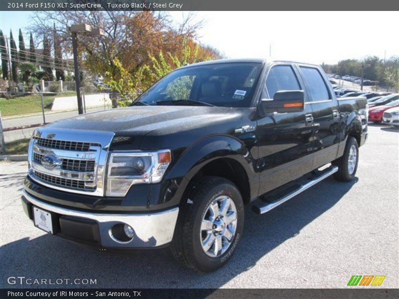 Tuxedo Black / Steel Grey 2014 Ford F150 XLT SuperCrew