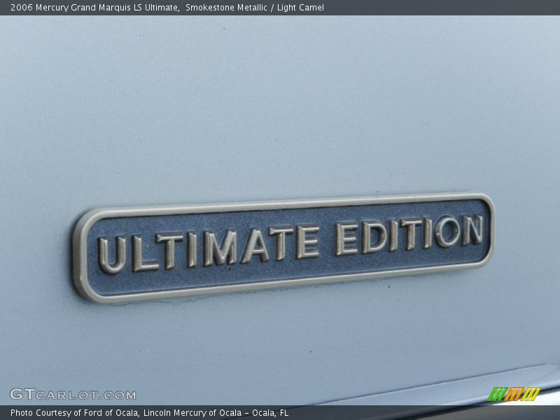 Smokestone Metallic / Light Camel 2006 Mercury Grand Marquis LS Ultimate