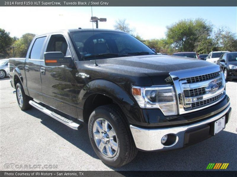 Tuxedo Black / Steel Grey 2014 Ford F150 XLT SuperCrew