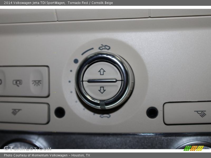 Tornado Red / Cornsilk Beige 2014 Volkswagen Jetta TDI SportWagen