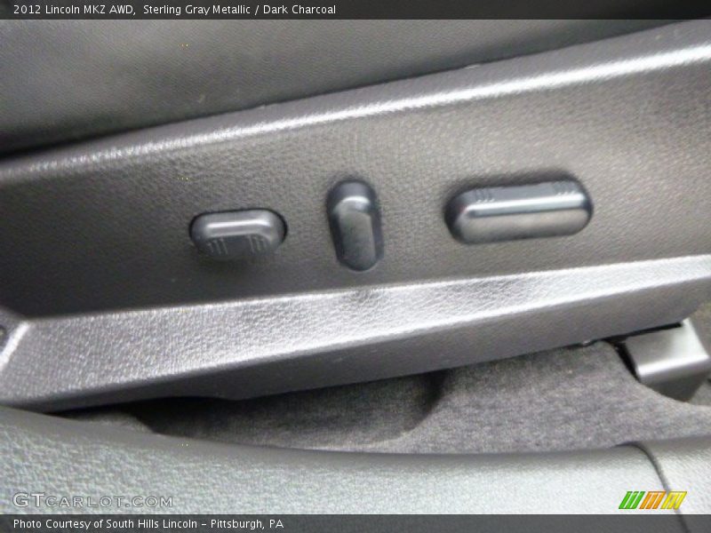 Sterling Gray Metallic / Dark Charcoal 2012 Lincoln MKZ AWD