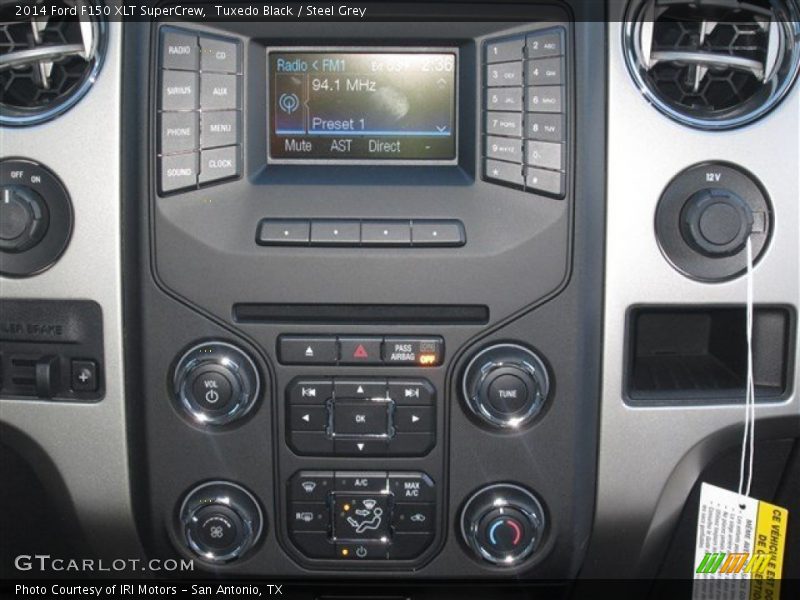Tuxedo Black / Steel Grey 2014 Ford F150 XLT SuperCrew