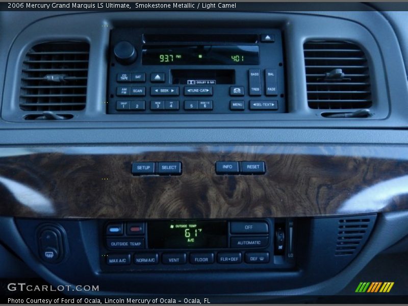 Smokestone Metallic / Light Camel 2006 Mercury Grand Marquis LS Ultimate